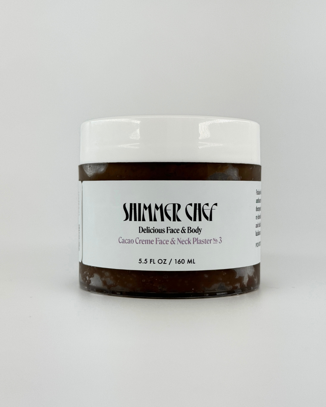 Cacao Crème Face and Neck Plaster