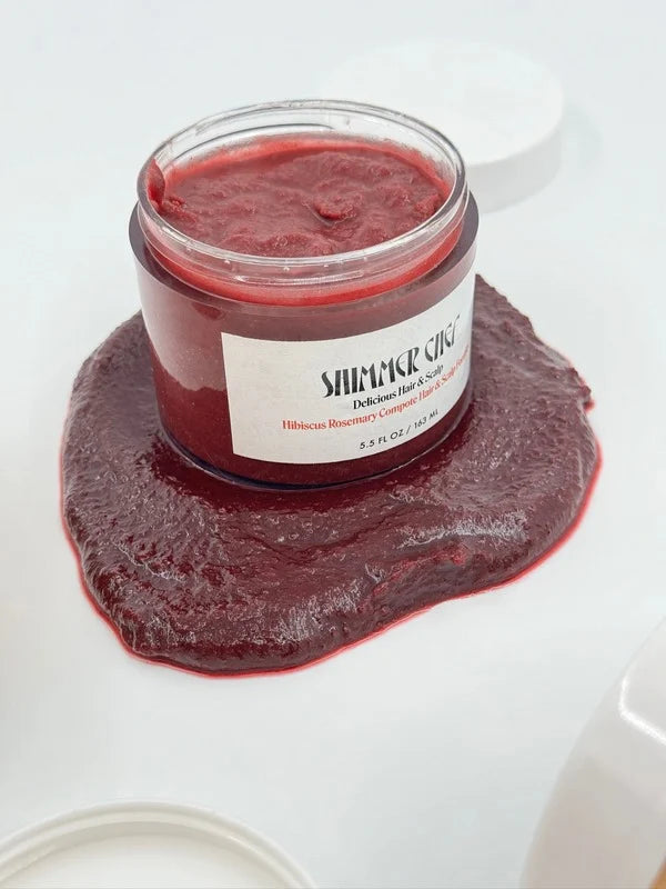 Hibiscus Rosemary Compote<br> Hair & Scalp Fortifier